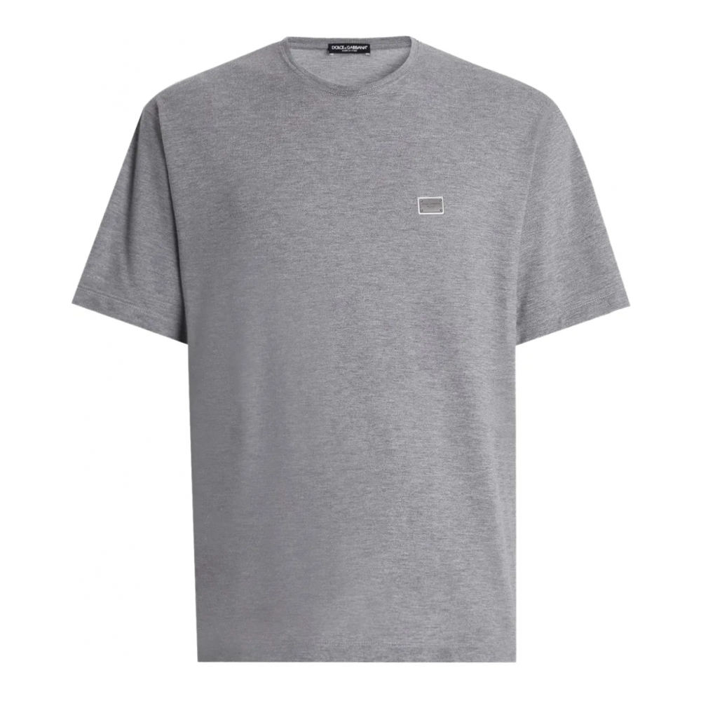 T-shirt 'Logo-Plaque' pour Hommes