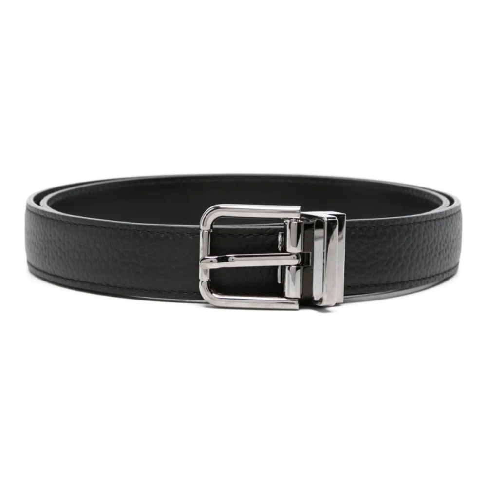 Men's 'Logo-Embossed Buckle' Belt