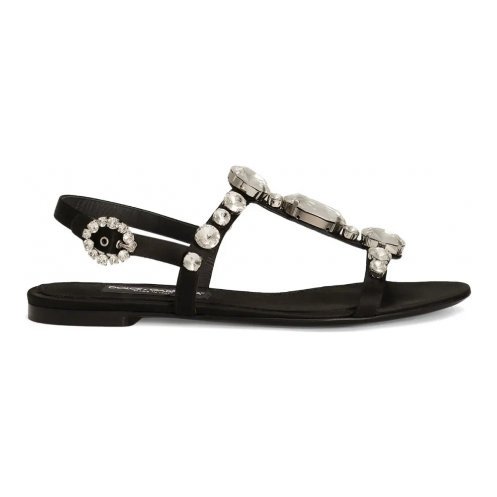 Sandales à brides 'Bianca Gemstone-Embellished' pour Femmes