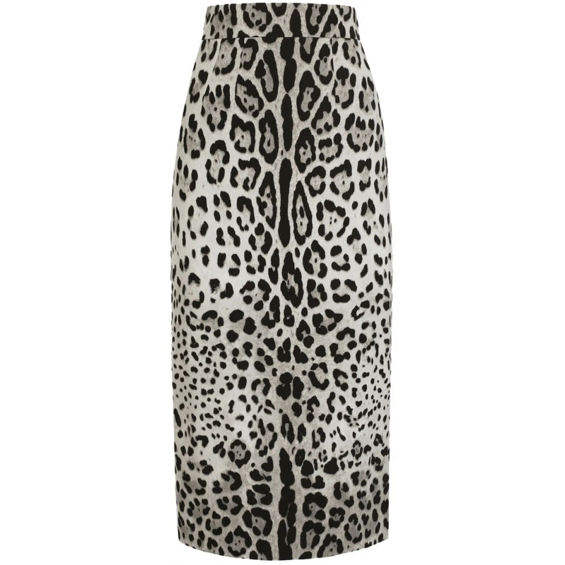 Jupe Midi 'Leopard-Print' pour Femmes
