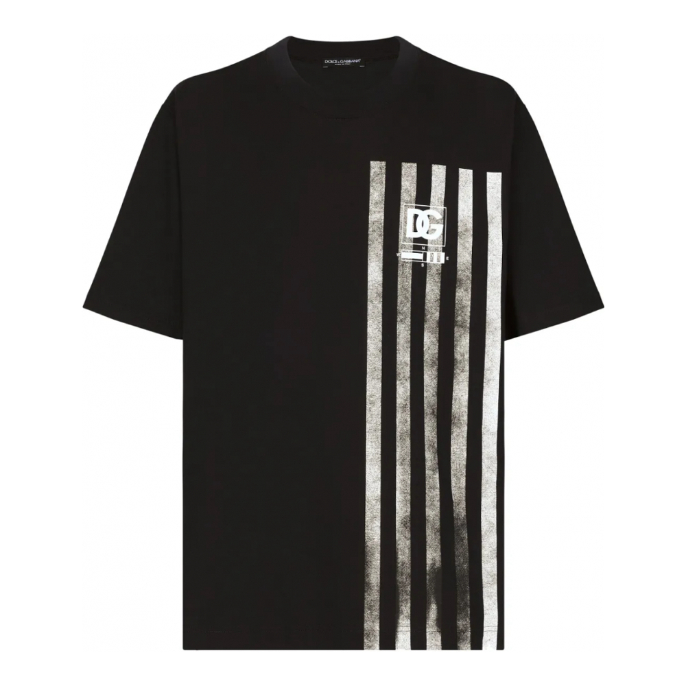 T-shirt 'Stripe-Print' pour Hommes