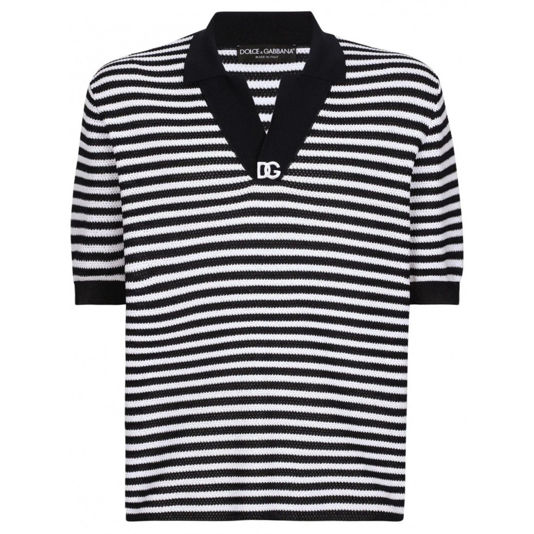 Polo 'Stripe-Patterned' pour Hommes