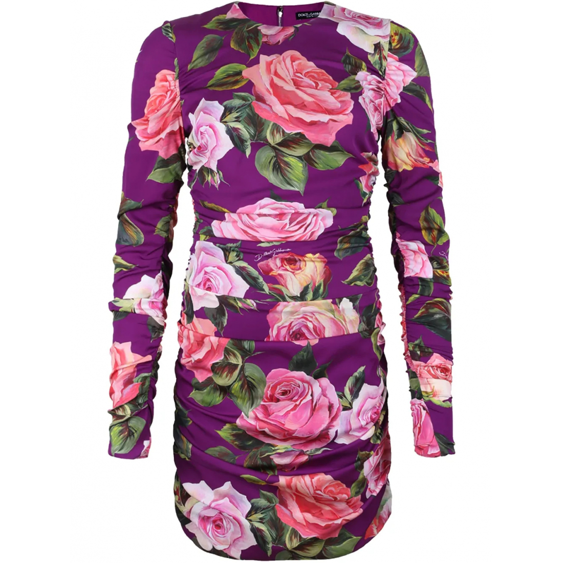 'Floral Print' Mini Kleid für Damen