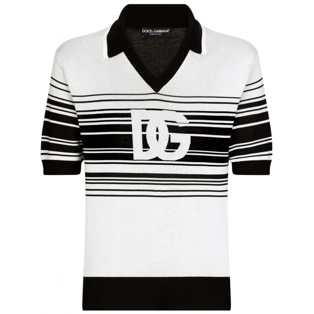 Polo 'Stripe-Print' pour Hommes