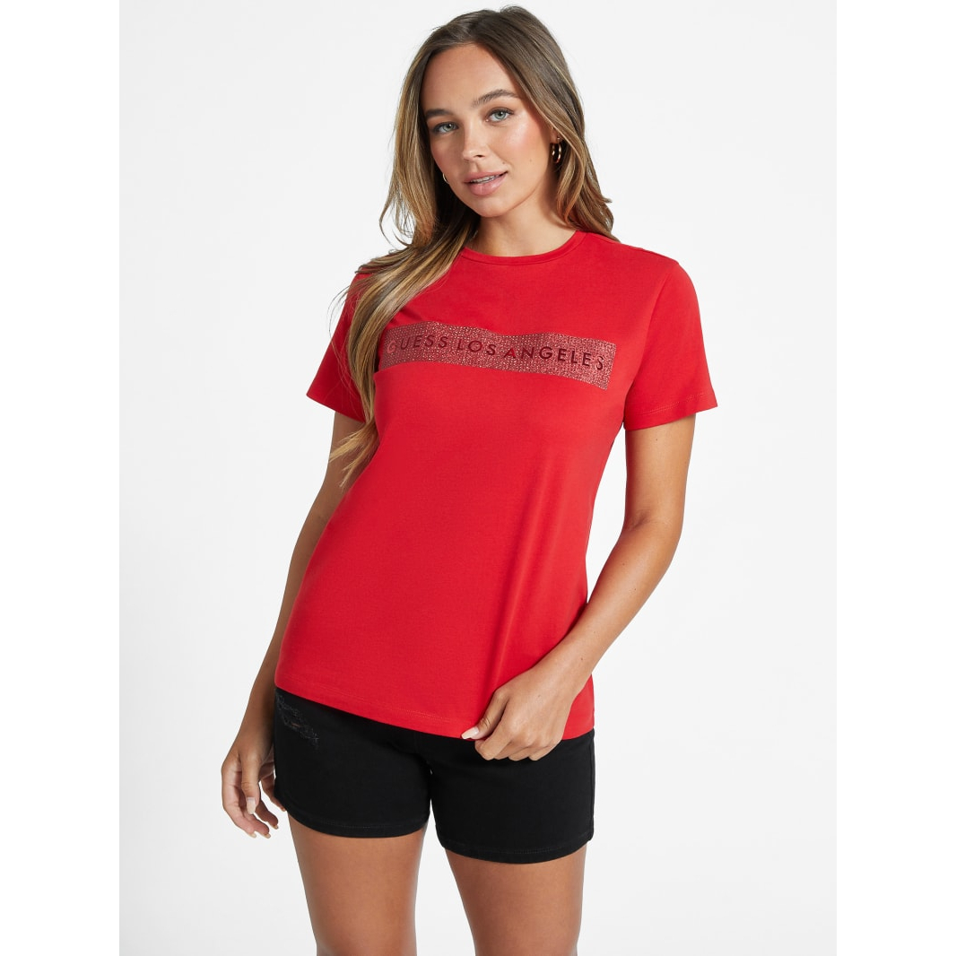 'Eco Ellie Logo Tee' pour Femmes