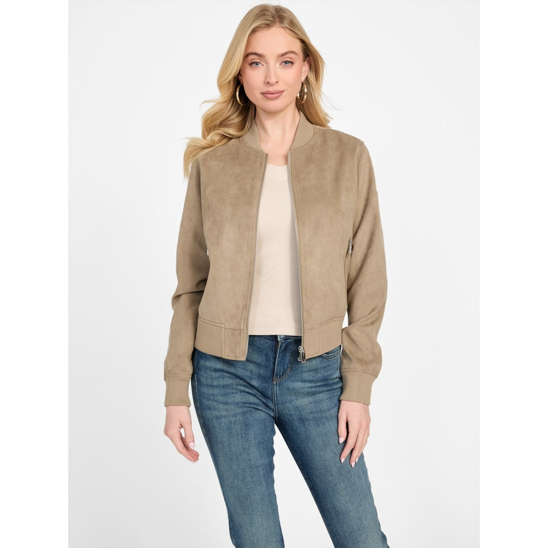 'Everly Faux-Suede Jacket' pour Femmes