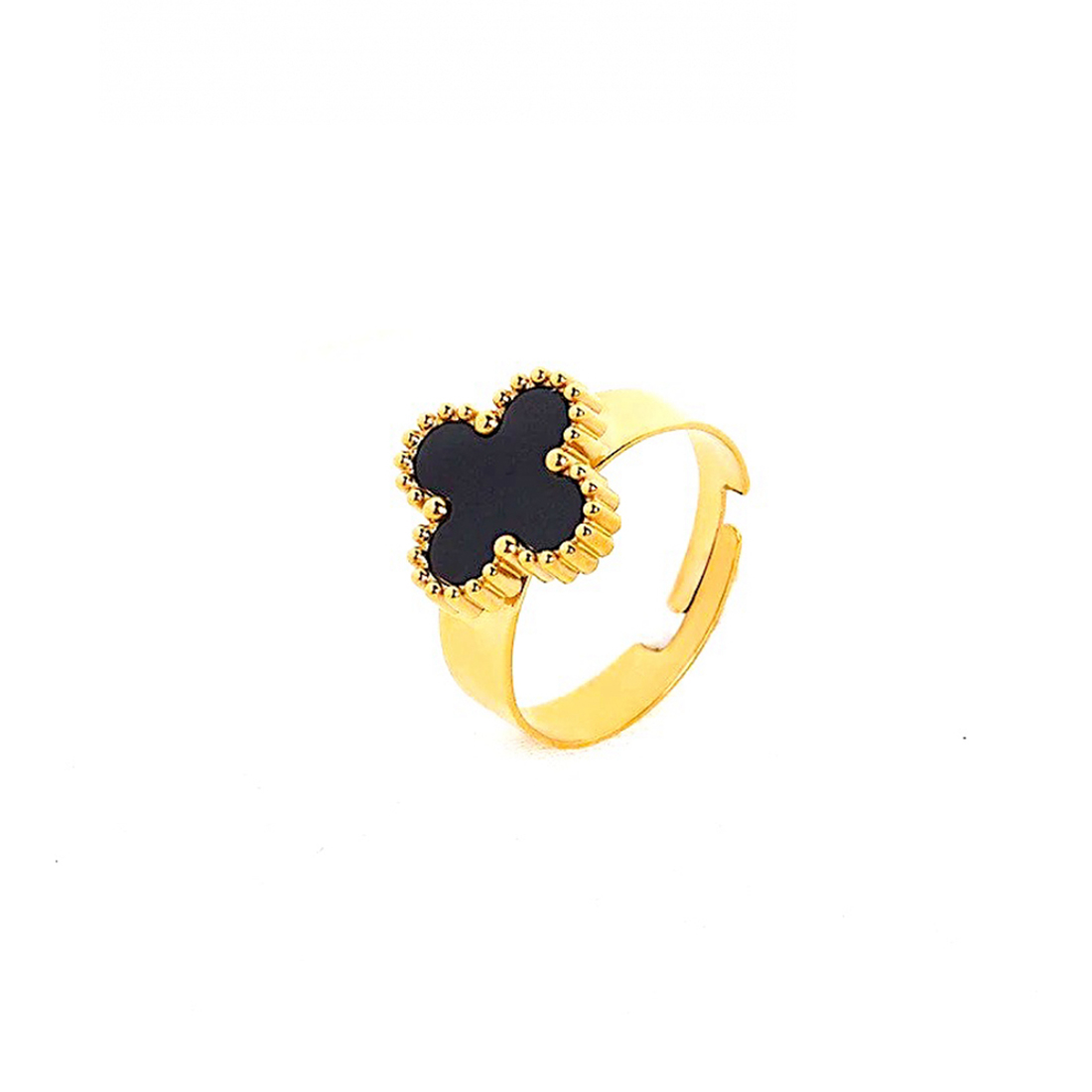 Women's 'Adjustable Clover' Adjustable Ring