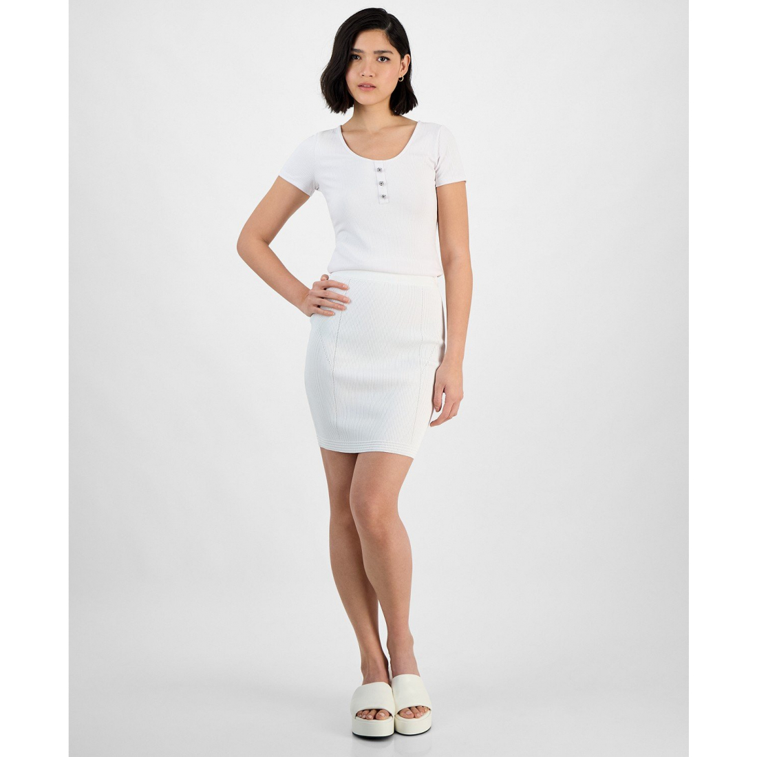 'Malia Sweater Mini Skirt' pour Femmes