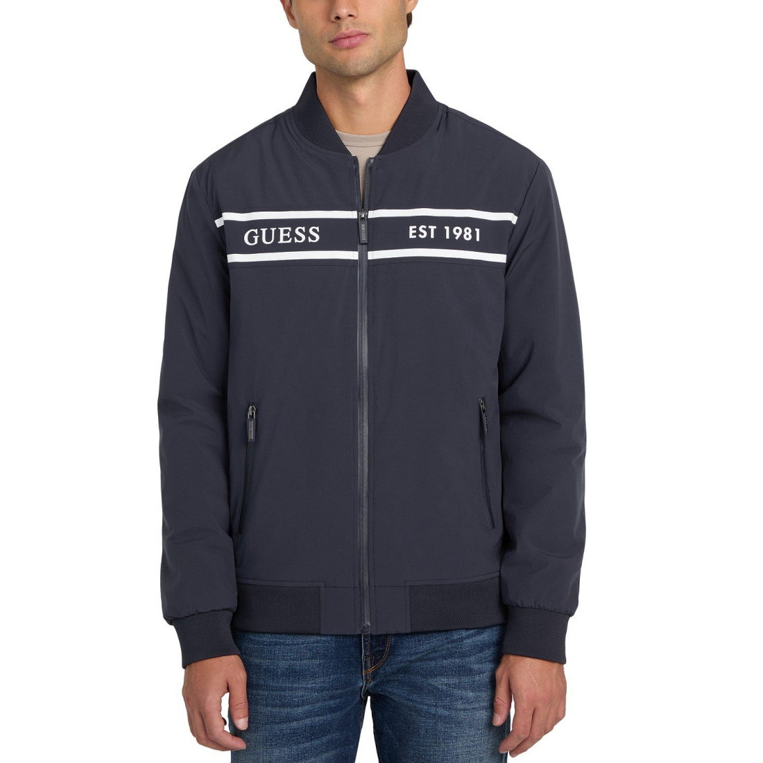 Blouson bomber 'Lightweight Logo Full-Zip' pour Hommes