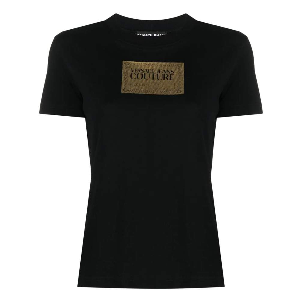'Logo-Print' T-Shirt für Damen