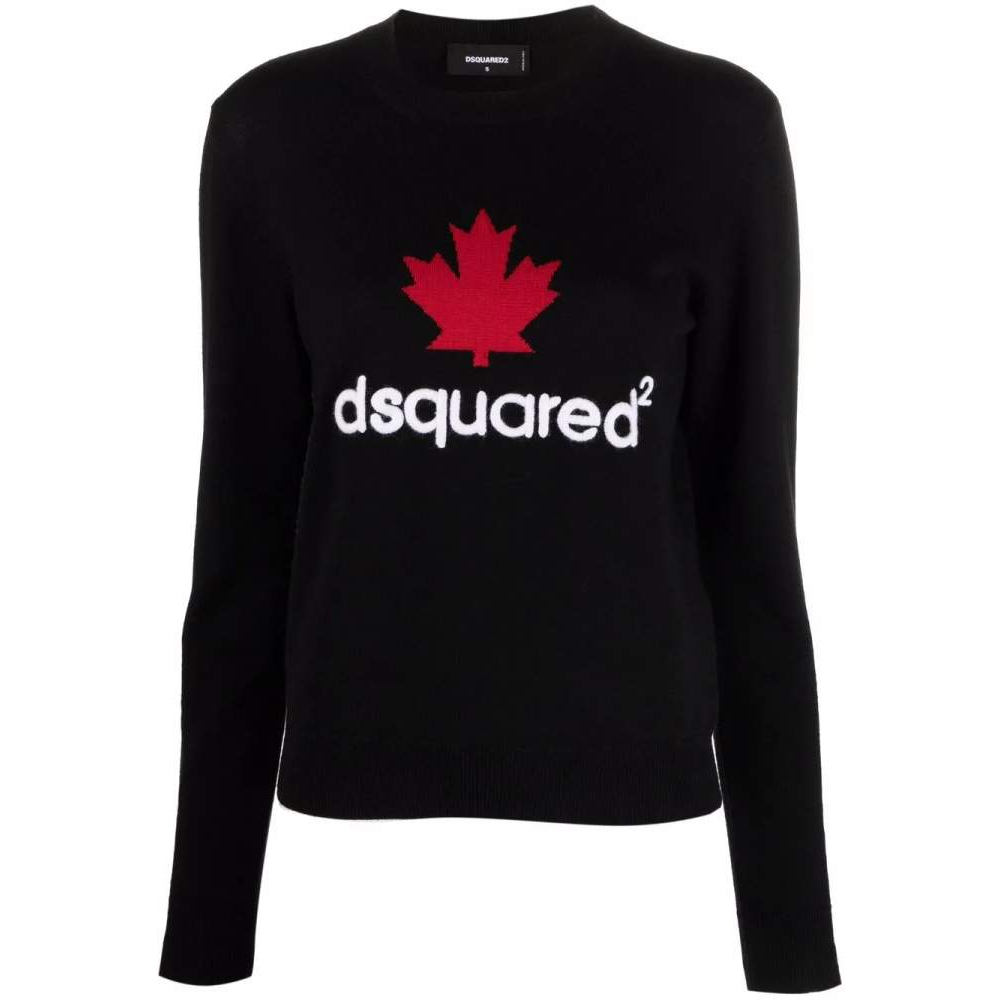 Women's 'Maple Leaf Knitted' Sweater