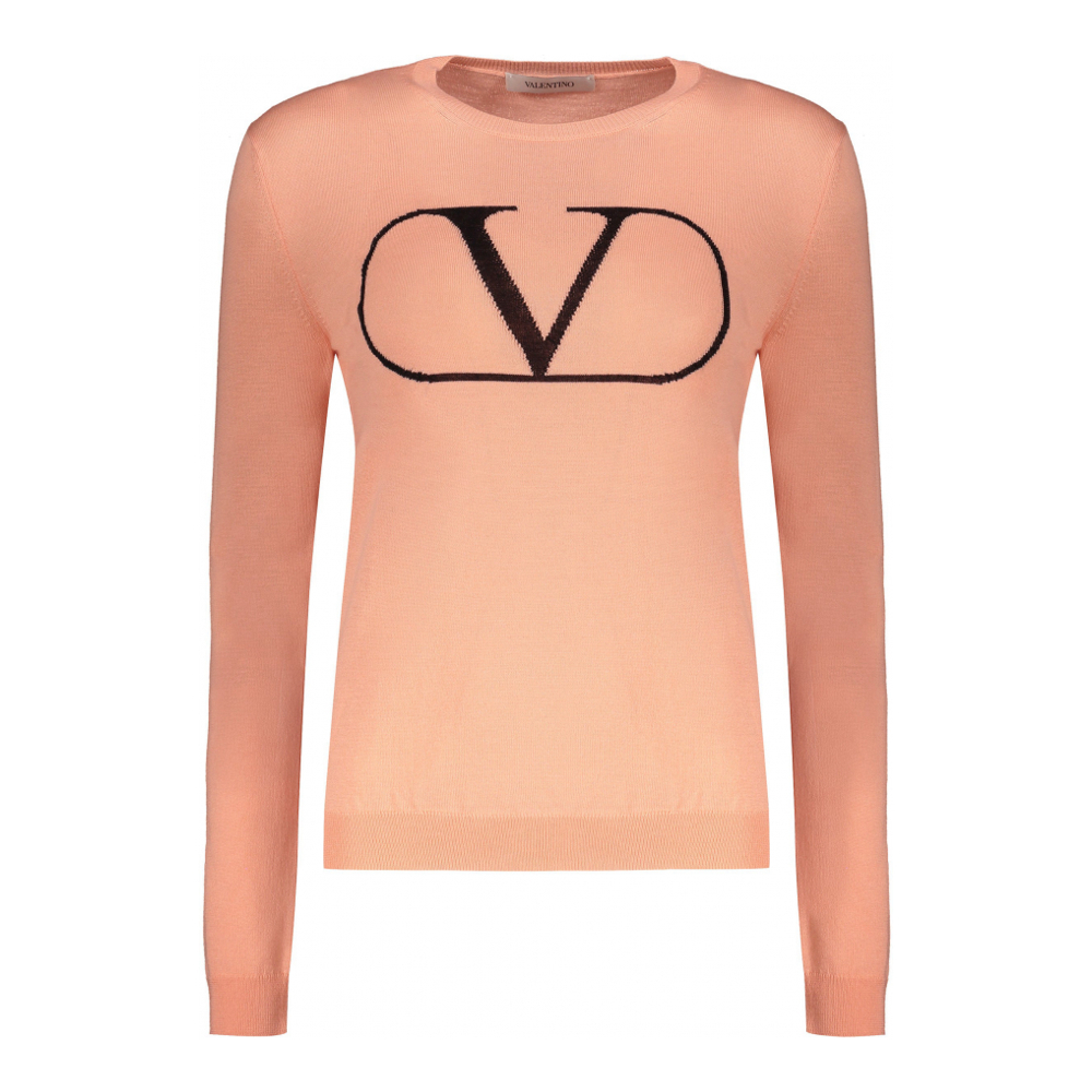 Pull 'Long Sleeve Crew-Neck' pour Femmes