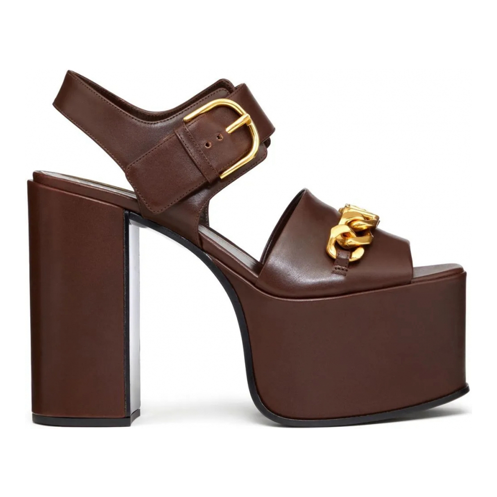 Sandales à semelle plateforme 'VLogo Chain' pour Femmes