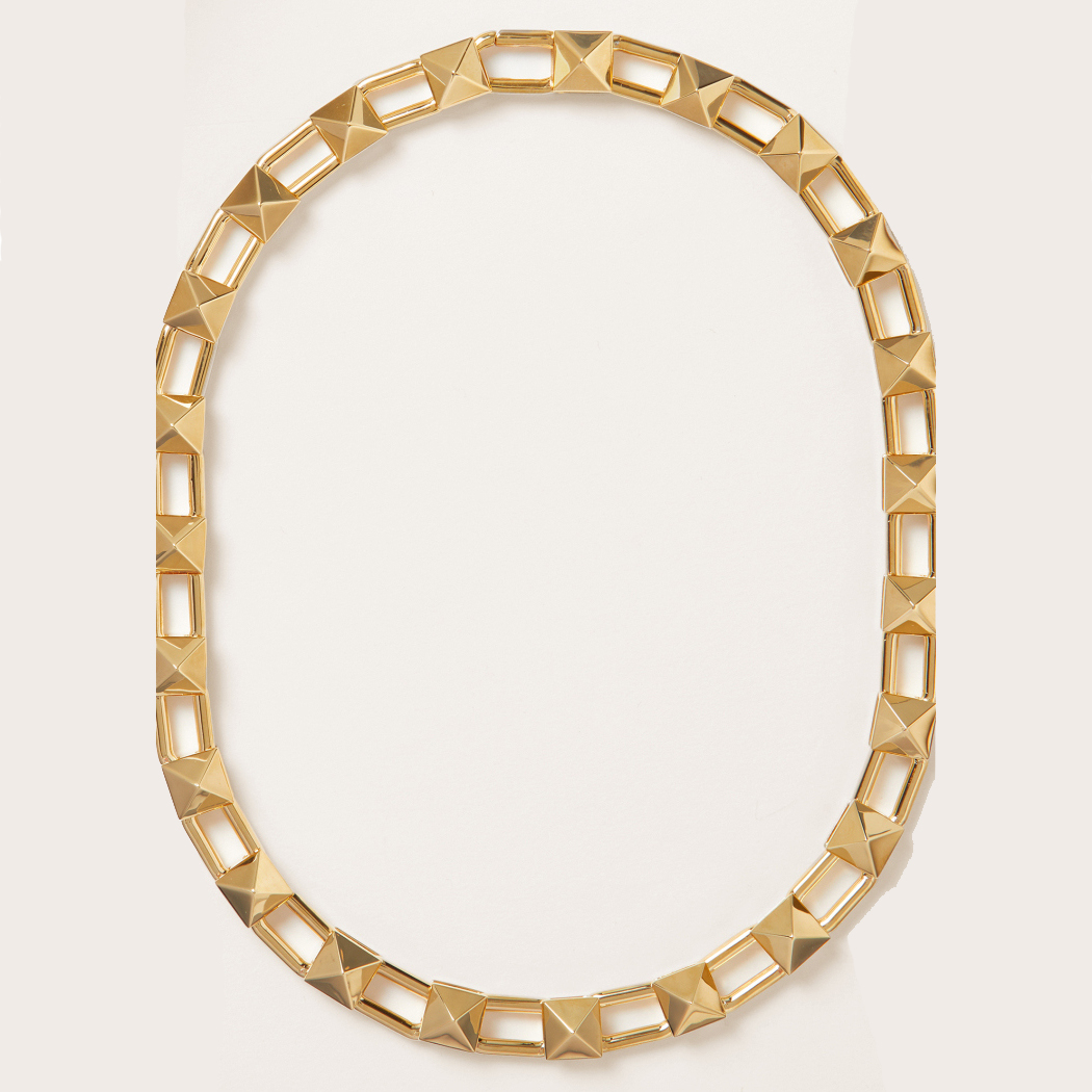 Women's 'Rockstud Metal' Necklace