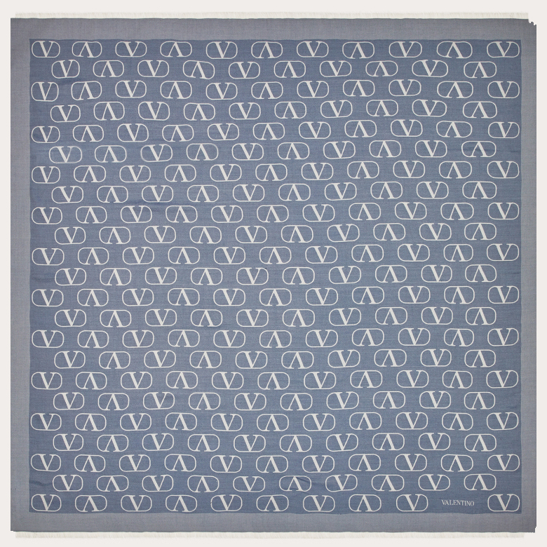 Women's 'VLogo Signature' Silk Scarf