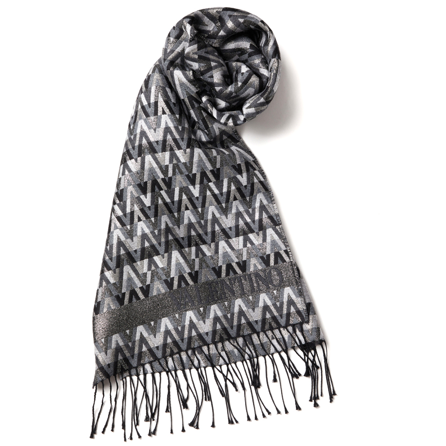 Écharpe en laine 'Optical' pour Hommes