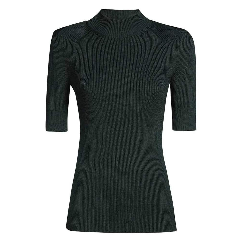 Top à manches courtes 'Stretch Knitted' pour Femmes