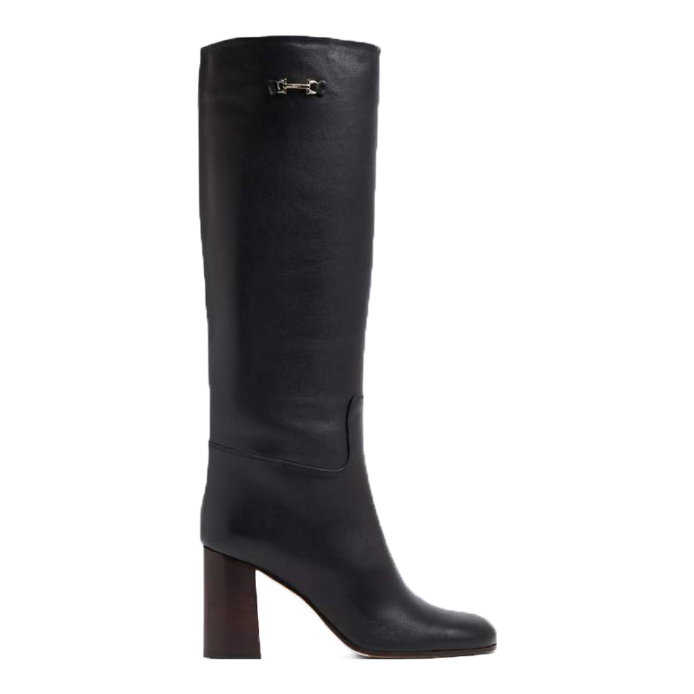 Bottes à talons hauts 'Double Gancini' pour Femmes