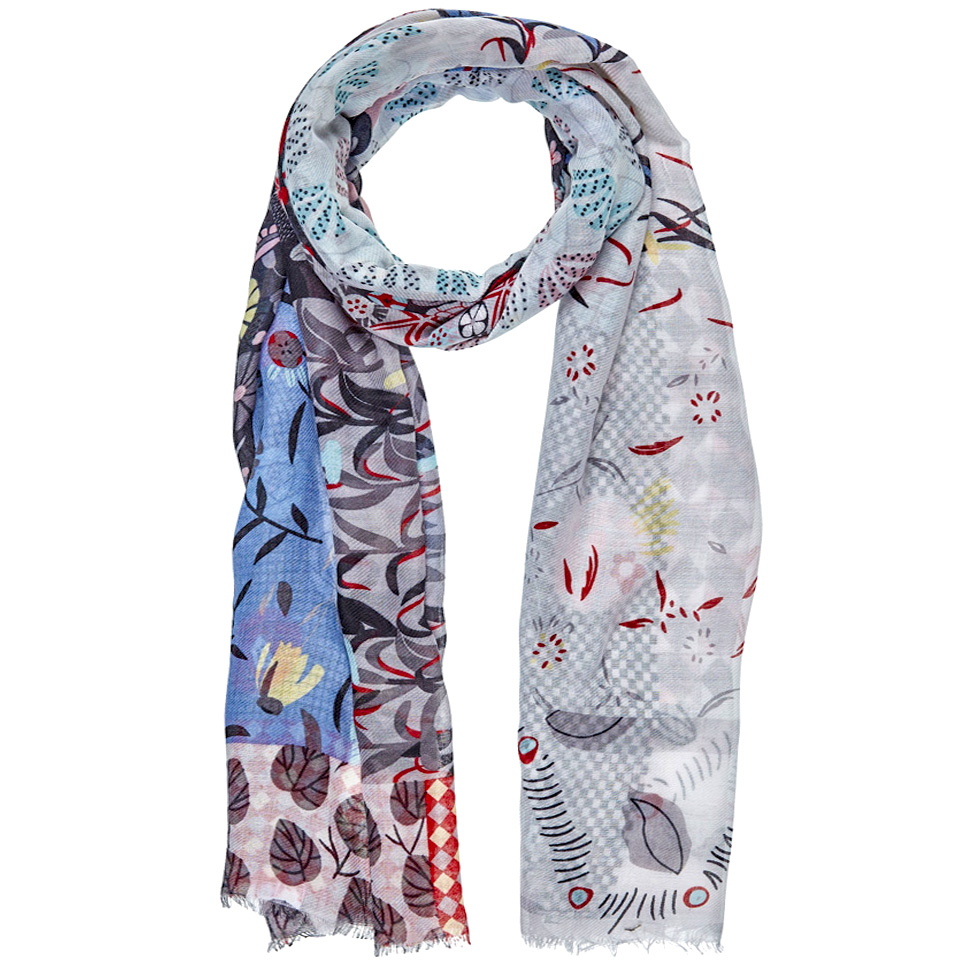 Foulard 'Tuzela Nature Printed Stole Decorated With All-Over Print' pour Femmes