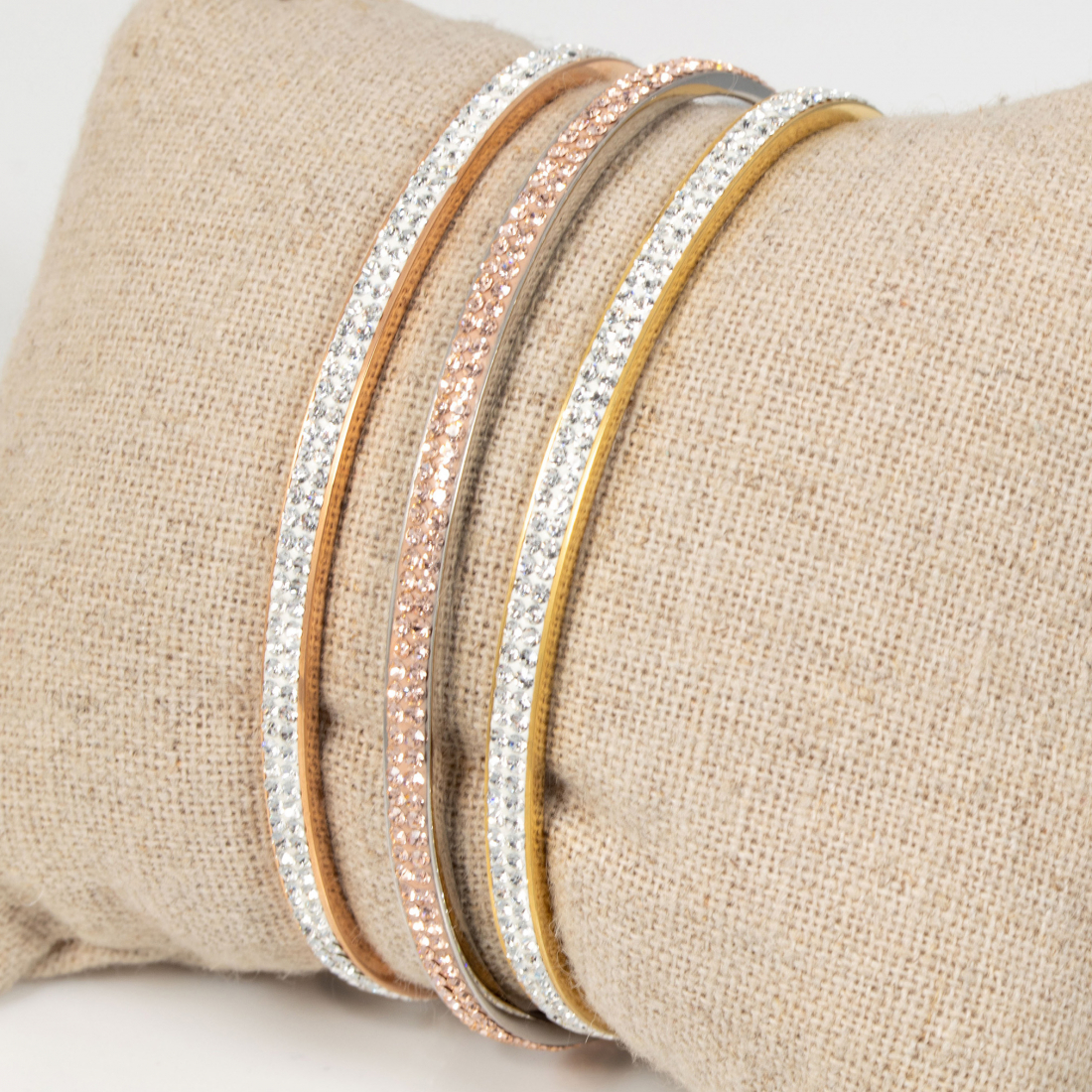 Bracelets 'Only Three River Decorated' pour Femmes - 3 Pièces