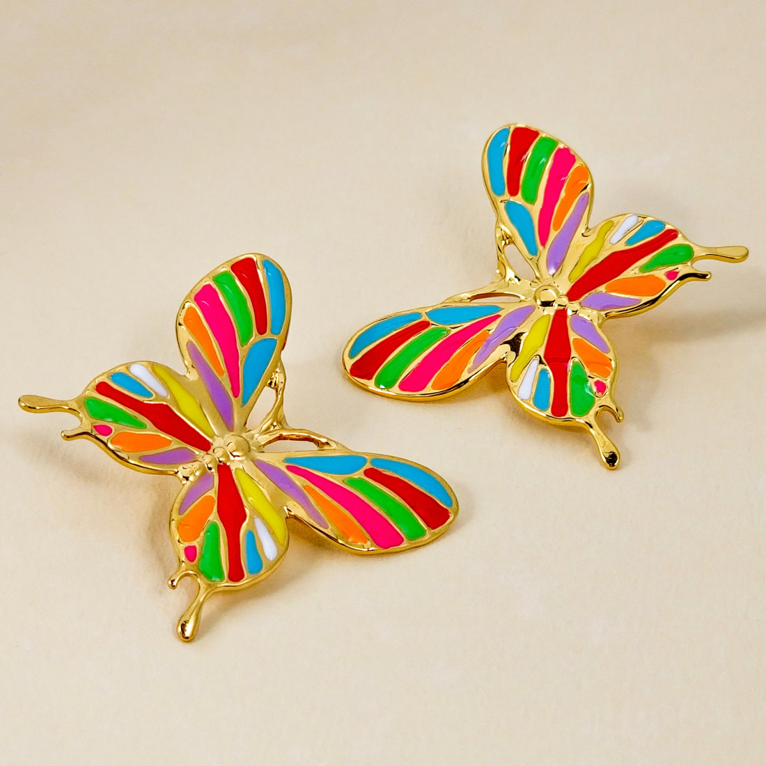 Boucles d'oreilles 'Menthe À L'O Borbola' pour Femmes