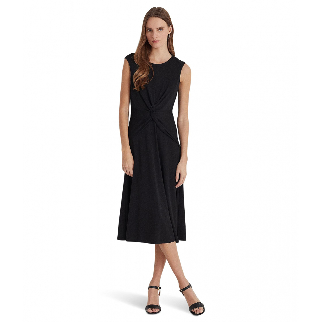 Women's 'Twist Front Jersey' Midi Dress