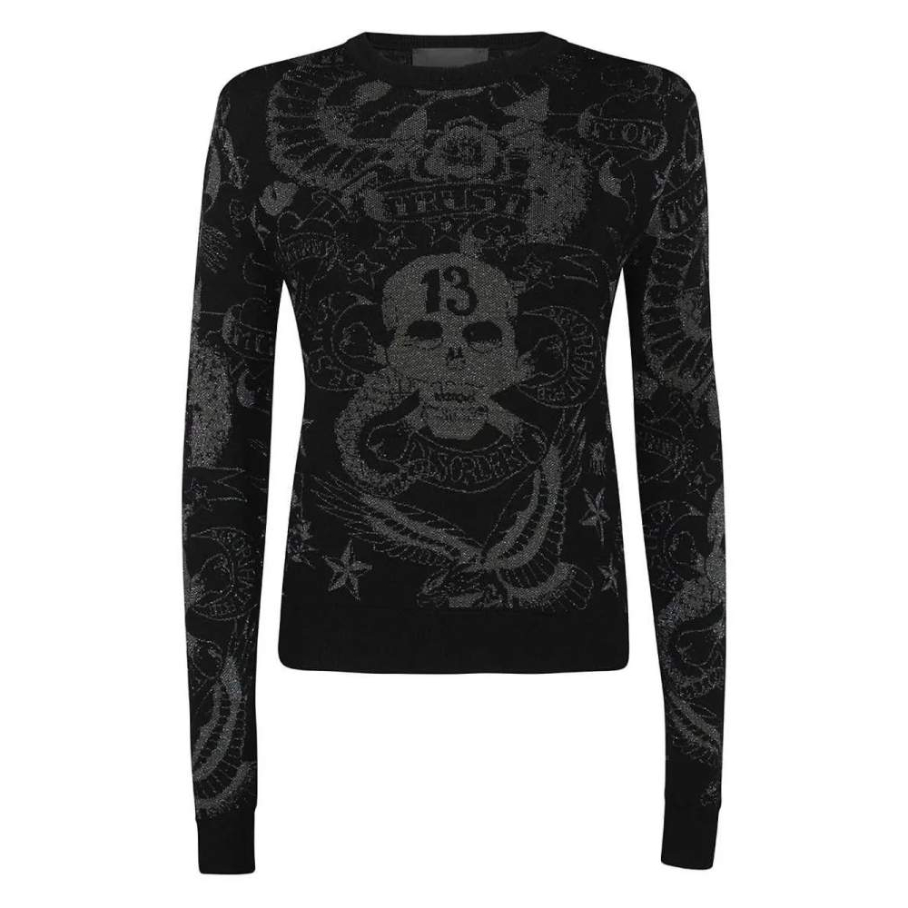 Top à manches longues 'Patterned' pour Femmes