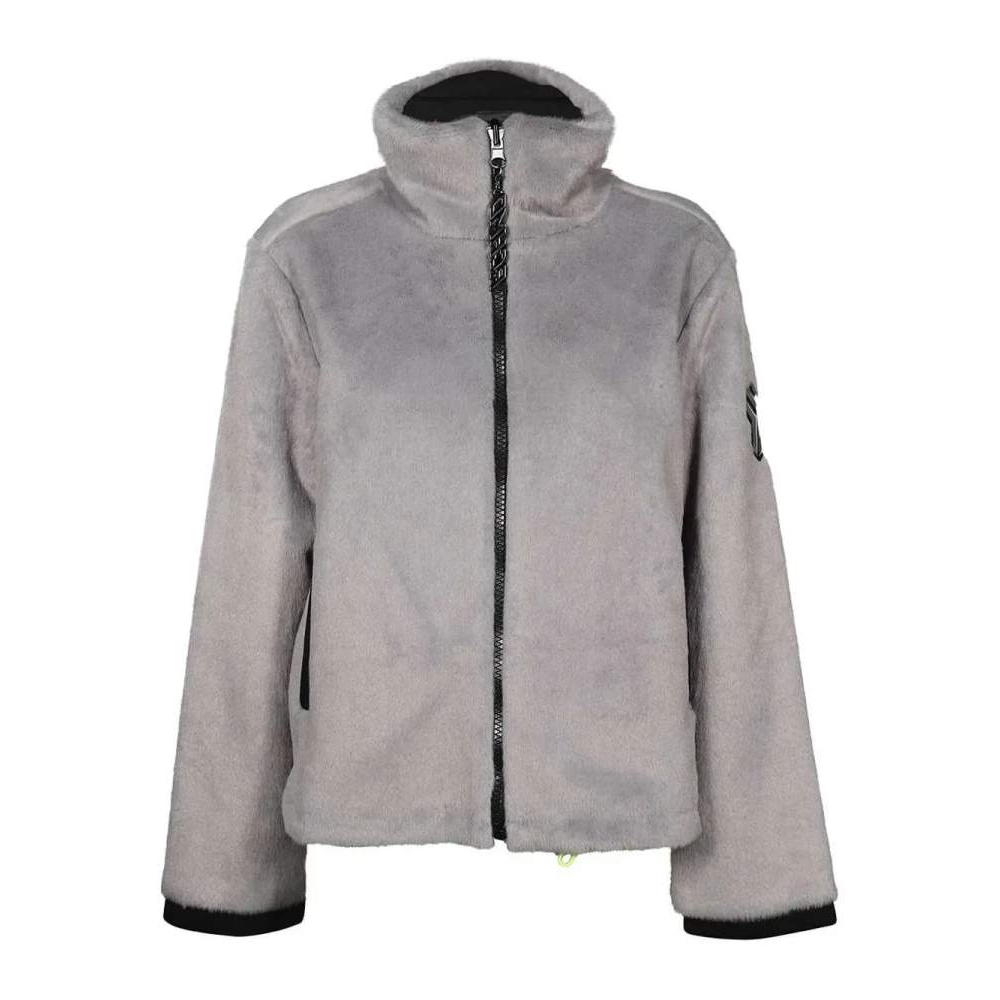 Veste 'Logo-Patch Faux-Fur' pour Femmes