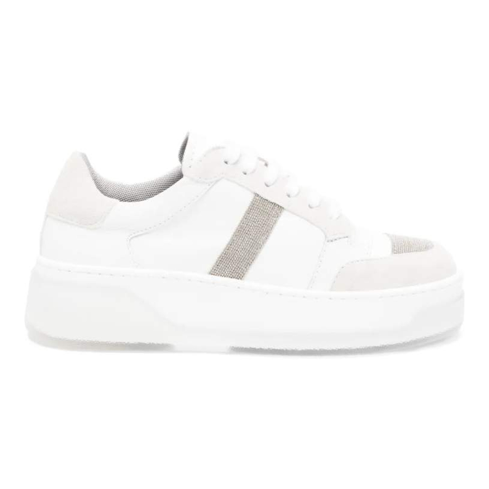 Sneakers 'Glitter-Detail Low-Top' pour Femmes