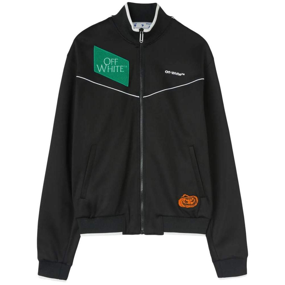 Veste de Survêtement 'Embroidered-Logo Zipped' pour Hommes