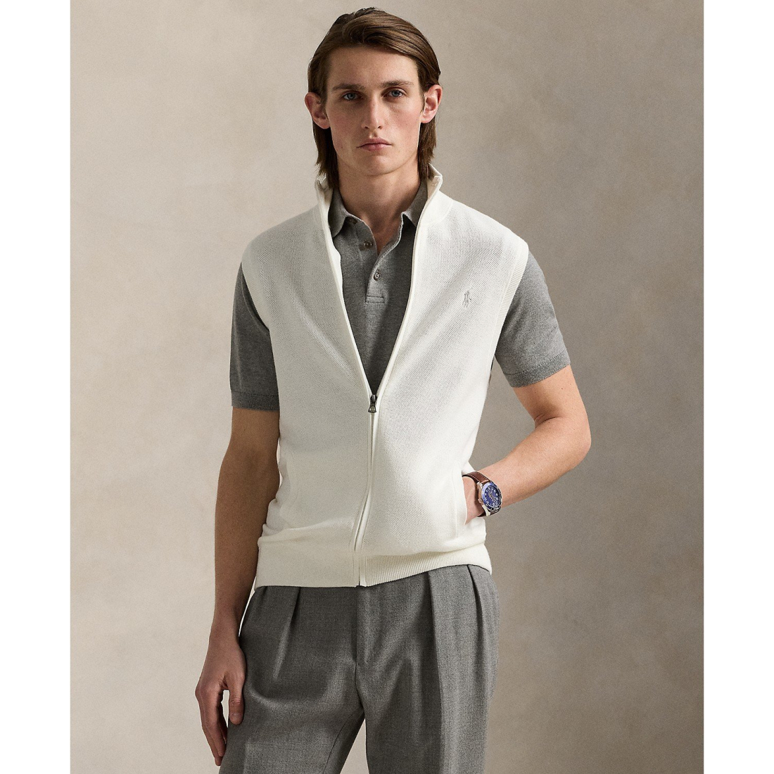 Gilet 'Knit Full-Zip' pour Hommes