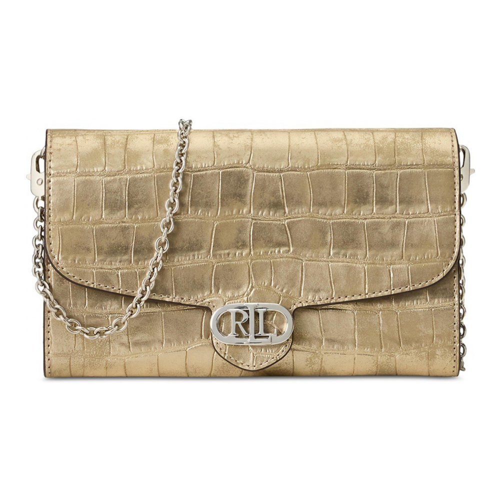 Women's 'Adair Croc-Embossed Small' Crossbody Bag