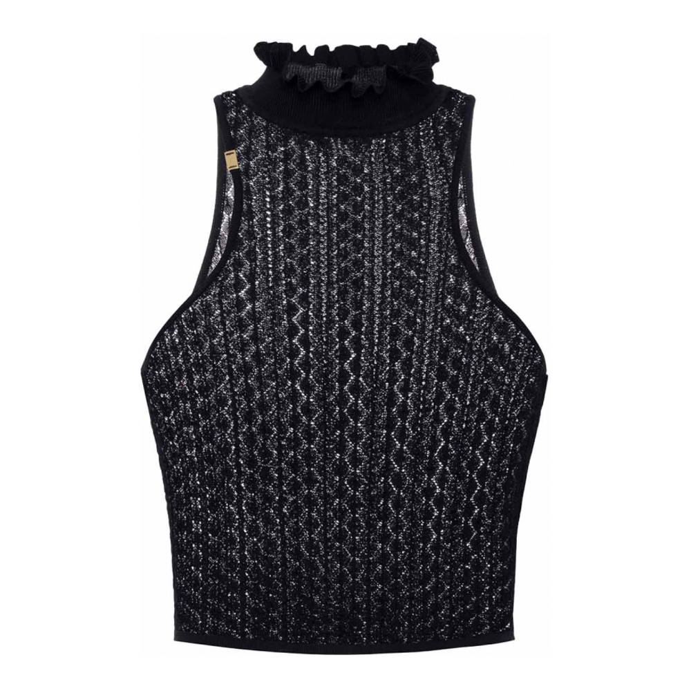 Crop Top 'Knitted' pour Femmes