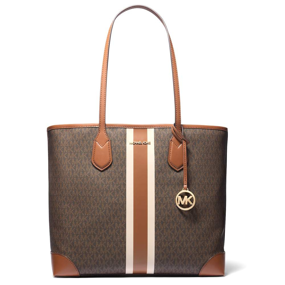 Sac Cabas 'Eva Large Signature Logo Stripe' pour Femmes