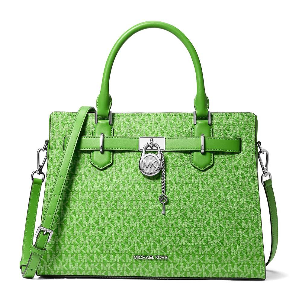 Women's 'Hamilton Medium Signature Logo' Satchel