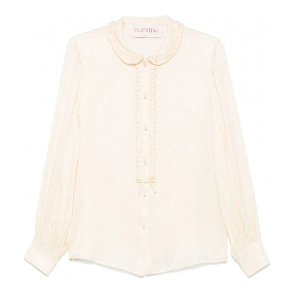 Women's 'Optical-Jacquard' Shirt