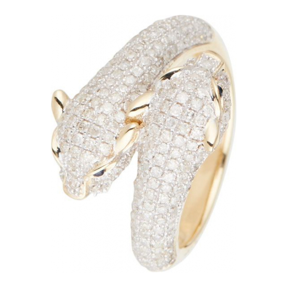 Bague 'Duo De Panthères' pour Femmes