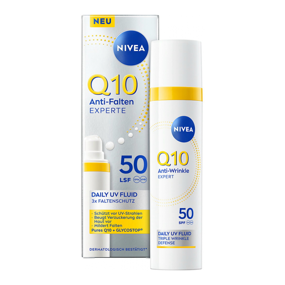 'Q10 Daily UV SPF50' Anti-Aging Fluid - 40 ml