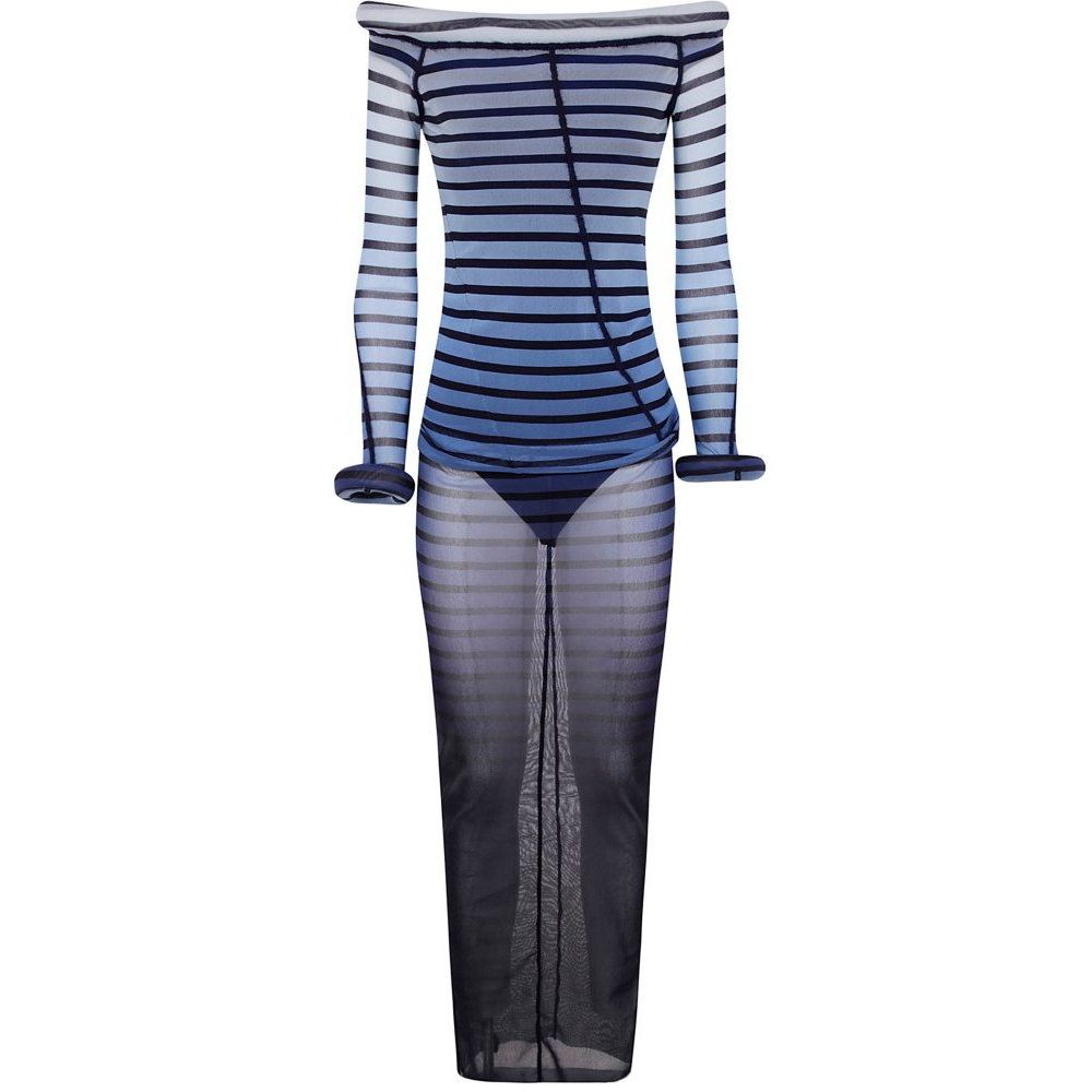 Robe maxi '3D Collar And Cuff' pour Femmes