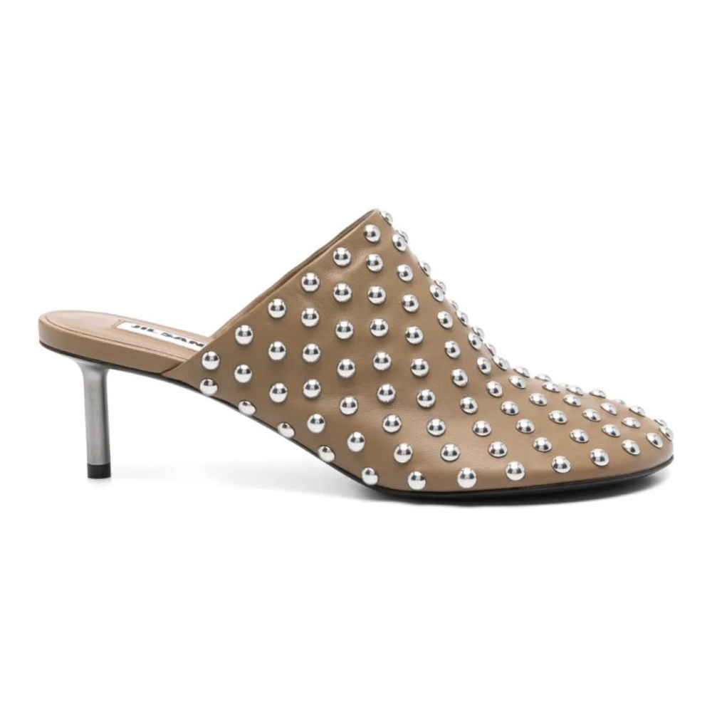 Women's 'Studded' High Heel Mules