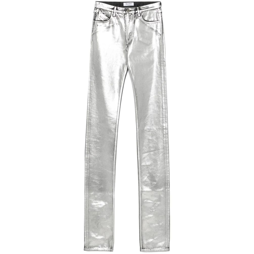 Women's 'Metallic-Finish' Jeans