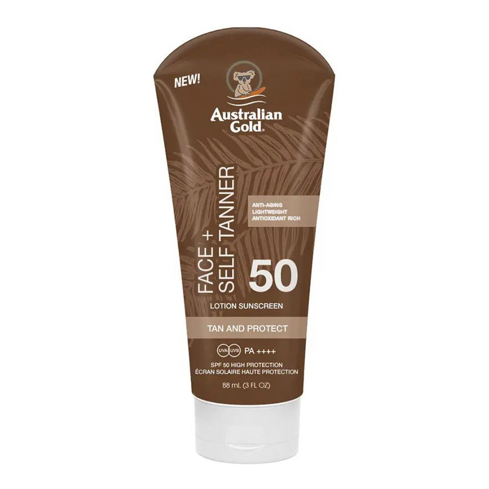 Autobronzant pour le visage 'SPF50+' - 88 ml