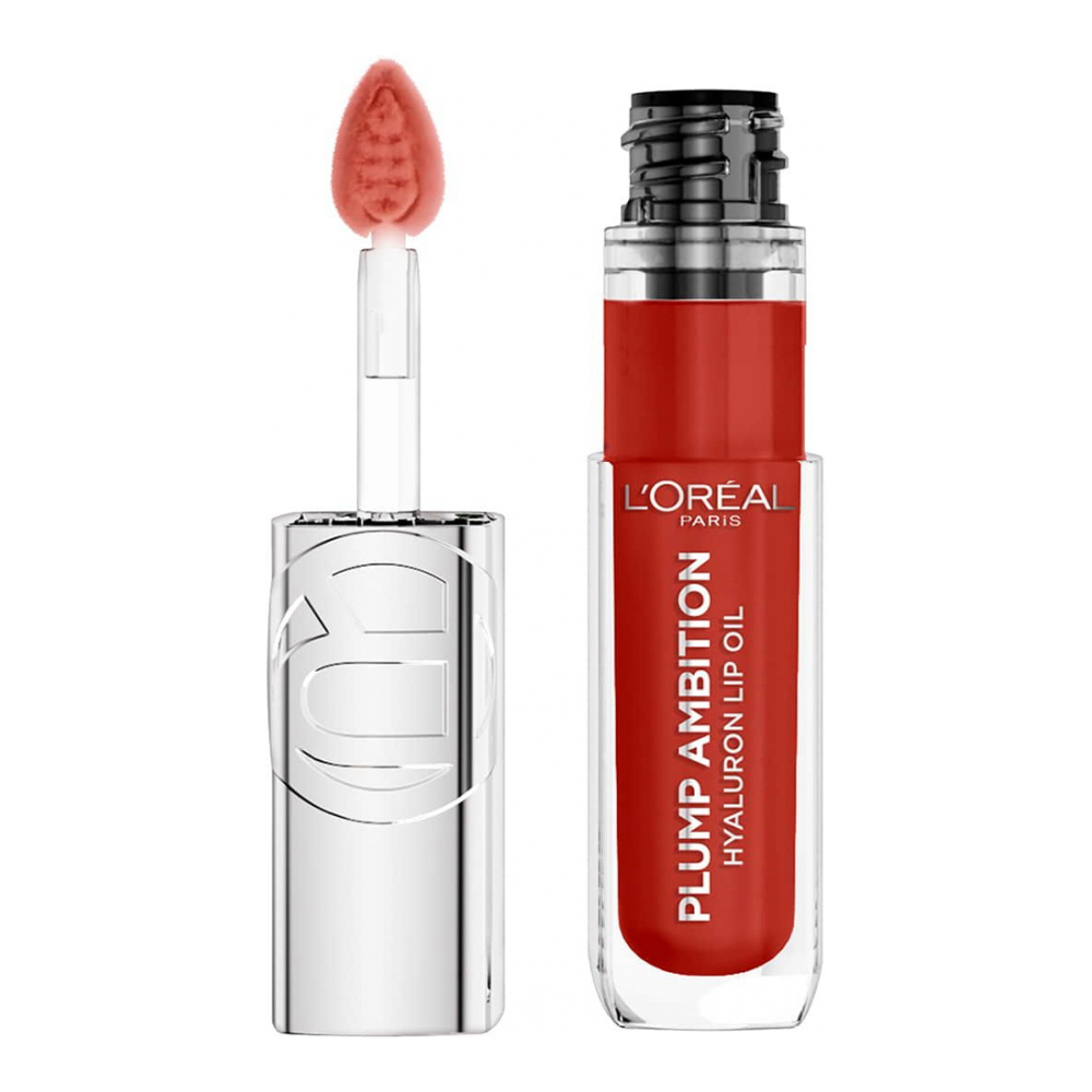 'Plump Ambition Hyaluron' Lip Oil - 485 Wine O'Clock 5 ml