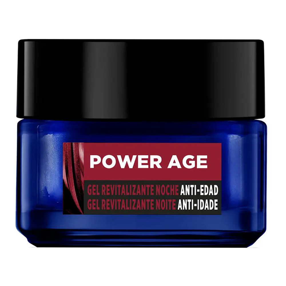 Gel de nuit 'Men Expert Power Age Recharging' - 50 ml