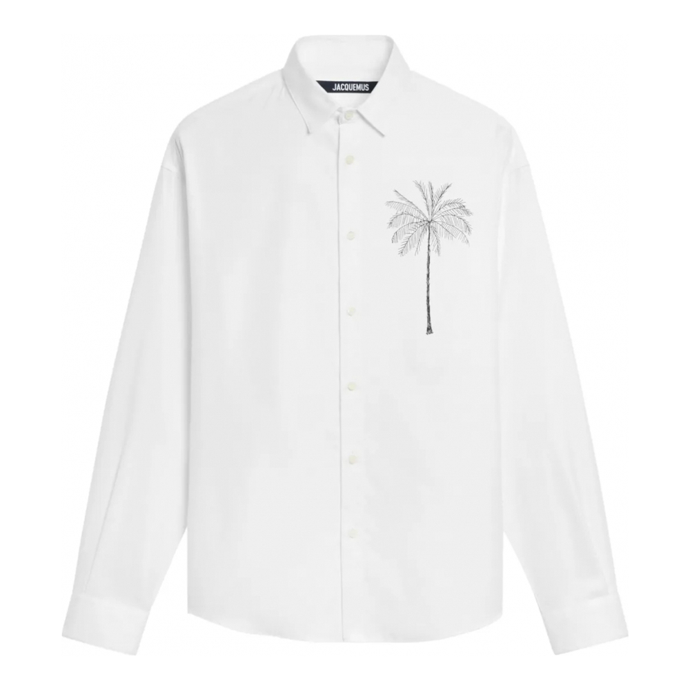 'Aloe Palm Tree' Hemd für Herren