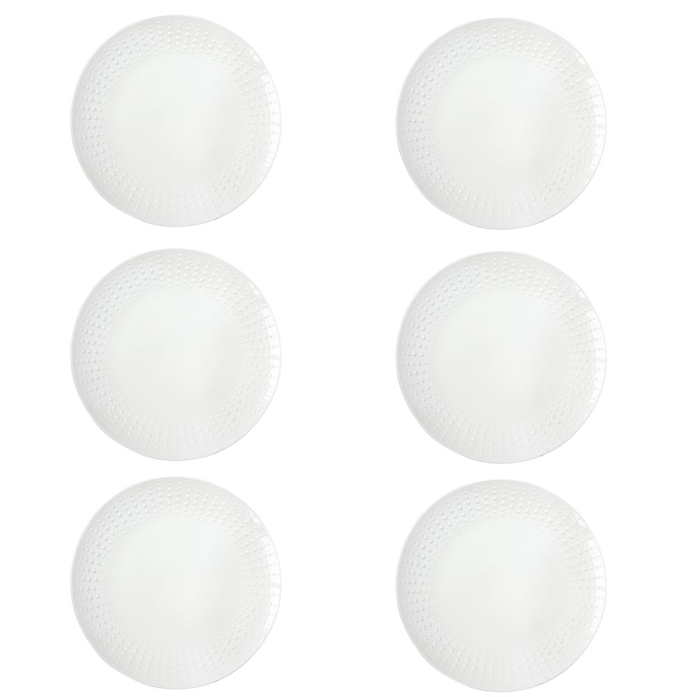 Set Of 6 Drops Dessert Plates