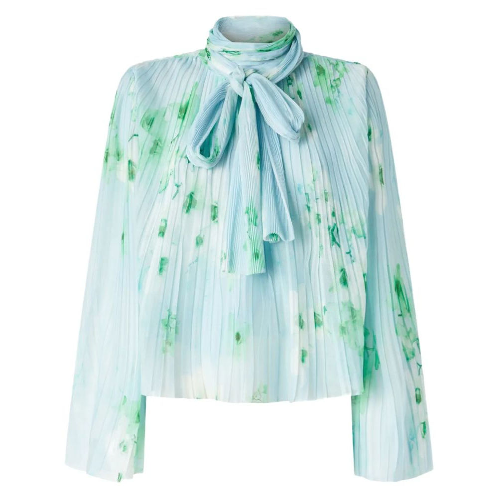 Blouse à manches longues 'Floral-Print' pour Femmes