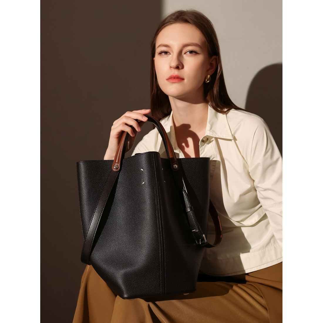 Women's 'Tropea Trapezoid' Tote Bag