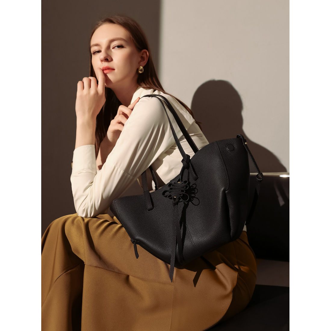 Women's 'Esmeralda Everyday Trapezoid' Tote Bag