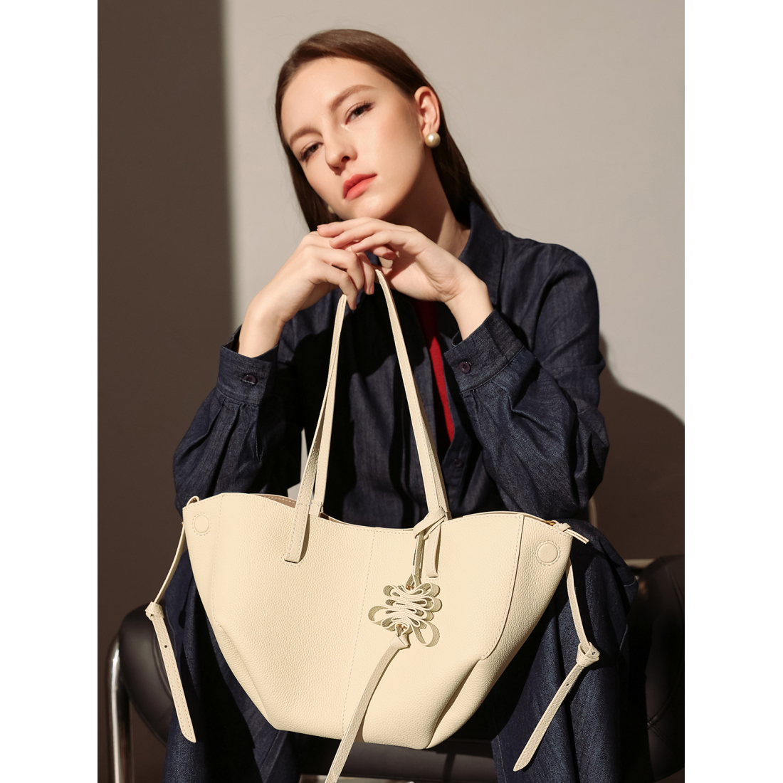 Women's 'Esmeralda Everyday Trapezoid' Tote Bag